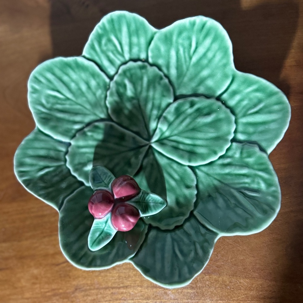 BORDALLO PINHEIRO COUNTRYSIDE LEAF DISH